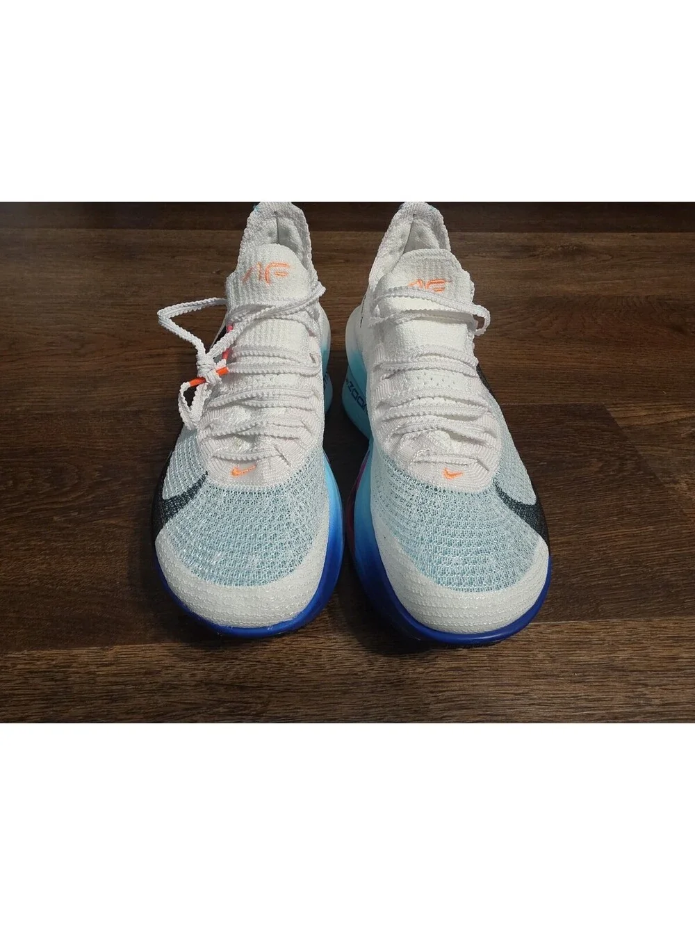 Size 6 Nike Air Zoom Alphafly Next% 3 White Black Hyper Turquoise FD8311-104